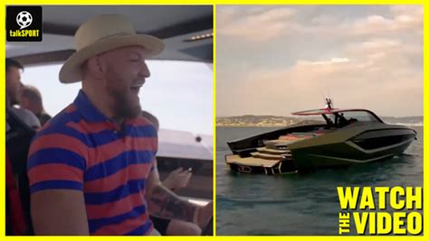 Inside Conor McGregor's life at sea with €700 Hermes